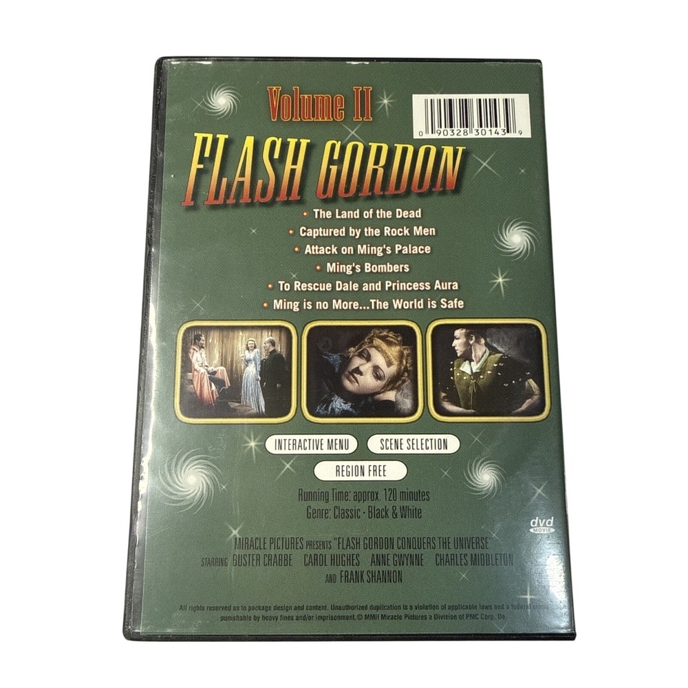 Flash Gordon Conquers the Universe - Vol. 2 (DVD, 2004) - Picture 2 of 3